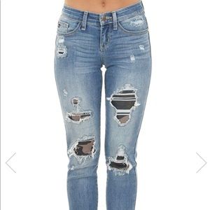 Judy Blue Camo patch